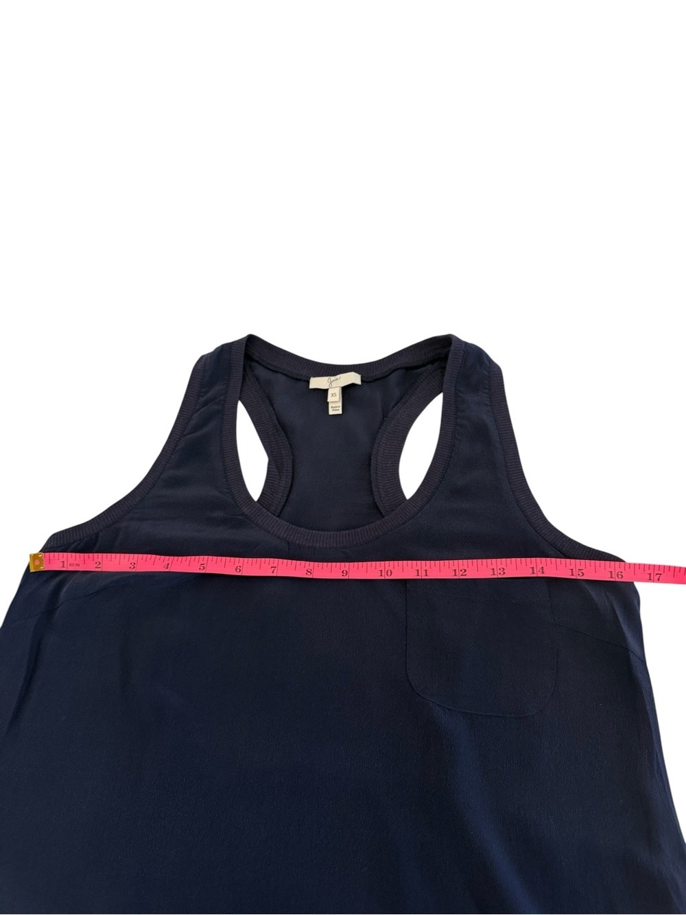 Joie Navy Racerback Pocket Tank - Picture 3 of 7